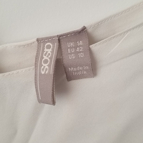 Asos White Camisole - L - Picture 4 of 4